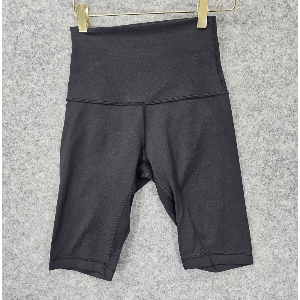 Lululemon Align Shorts Womens 4 Small Black High Rise Performance Yoga 22x10